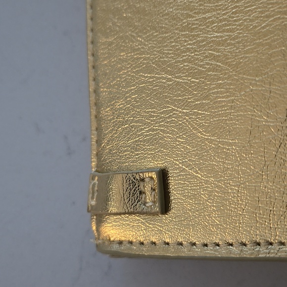 New never used Dolce and Gabbana gold clutch Purse D&G Beauty Vip Clutch Bag - Picture 7 of 12